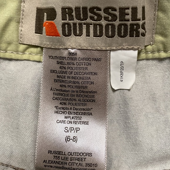 Russell Outdoors Youth Camo Hunting Pants - Picture 4 of 6